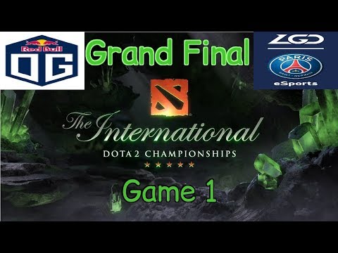 [ EN ] OG vs LGD - Game 1 - Grand Final - TI 8 - Highlights