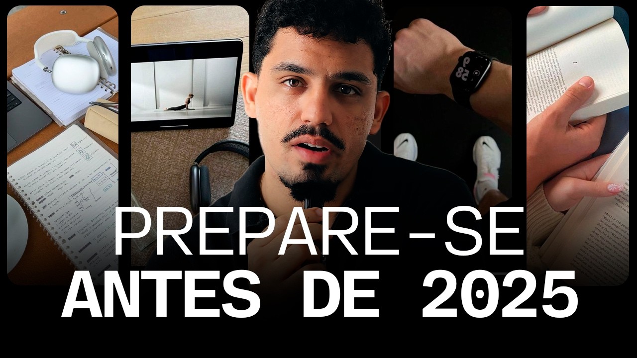 como fazer de 2025 o SEU ANO 🧠💪📚