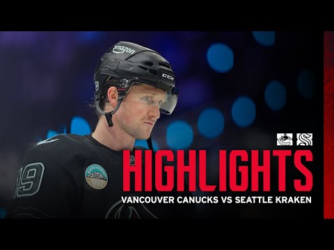 Vancouver Canucks vs. Seattle Kraken | 12/29 Game Highlights