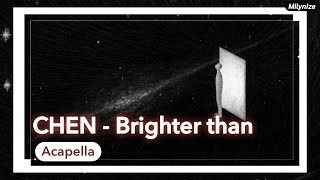 Download lagu CHEN ‘Brighter than’ Acapella mp3