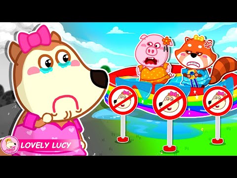 Lucy, Go Away! Sharing is Caring | Learn Good Manner for Kids