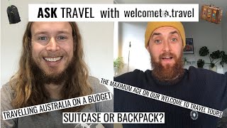 Suitcase or Backpack, Budget Travel & Age Groups