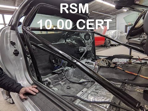 RSM Fbody 6 pt/10.00 Cert Chromoly Roll Bar Install