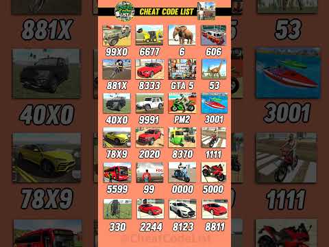 Army Jeep + Scorpio N + All New Cheat Codes 😱 | Indian Bikes Driving 3d Part-36 #shorts