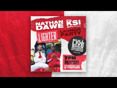 Nathan Dawe x KSI - LIGHTER Launch Party 🏀🔊