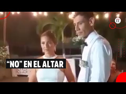 Novia decidió darle el “no” en el altar al novio en Chinú, Córdoba | El Espectador