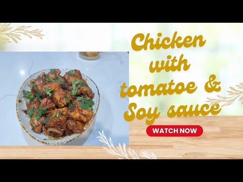 Chicken in tomato & soy sauce | Fiji Indian fusion dish | Fiji style cooking