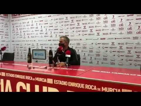 Sebas López, entrenador del Pulpileño. Real Murcia 1-1 Pulpileño