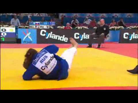 JUDO 2011 World Championships: Irina Zabludina (RUS) - Marti Malloy (USA)