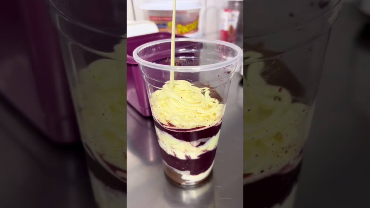 Watch Now MONTAGEM AÇAÍ DE 700 ML #shorts MONTAGEM AÇAÍ DE 700 ML #shorts