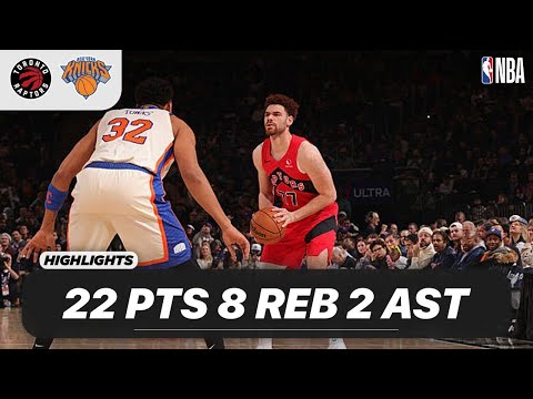 Karl-Anthony Towns vs Toronto Raptors | 22 PTS 8 REB 2 AST | NBA 11-30-2025 Highlights