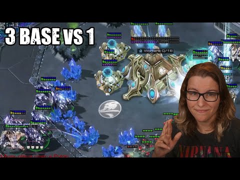 Holding One Base All In With Three Bases - PvT