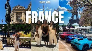 Travel vlog - TRAVEL VLOG! Girls Trip to France 🇫🇷 | Paris, Nice & a Day in Monaco! | Chev B vlogs.