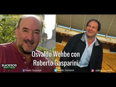#SucesosDeportivos | Wehbe con Roberto Gasparini