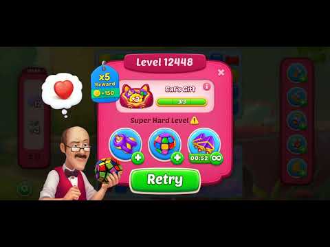 Homescapes games Level 12441 to 12456