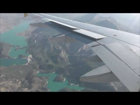 Monarch Airbus A320-214 Morning Arrival at Malaga, Spain | 23/10/14