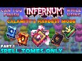 Can you finish Terraria Calamity INFERNUM Mod while using Spell Tomes Only? Part 1/2