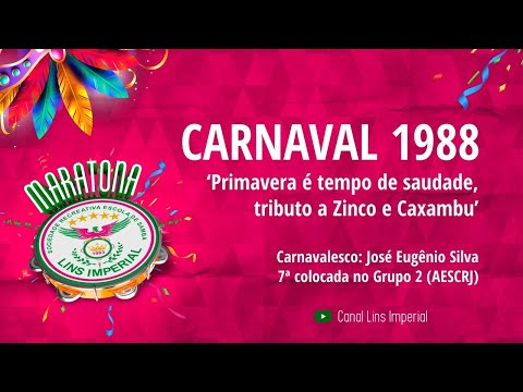 Maratona Lins Imperial - Carnaval 1988