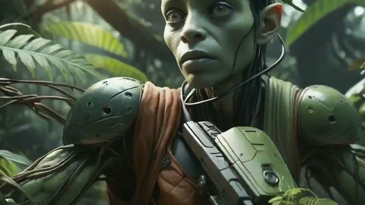 Nightmares in the Alien Jungle [Stable Diffusion+Deforum] 4K AI animation loop