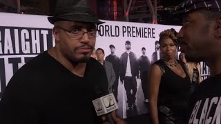Suge Knight played by R. Marcos Taylor Straight Outta Compton Premiere video