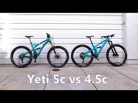 Yeti SB5c vs SB4.5c - Same but different