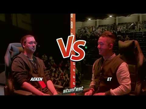 ET vs Aeken - Samurai Shodown Exhibition at Stunfest