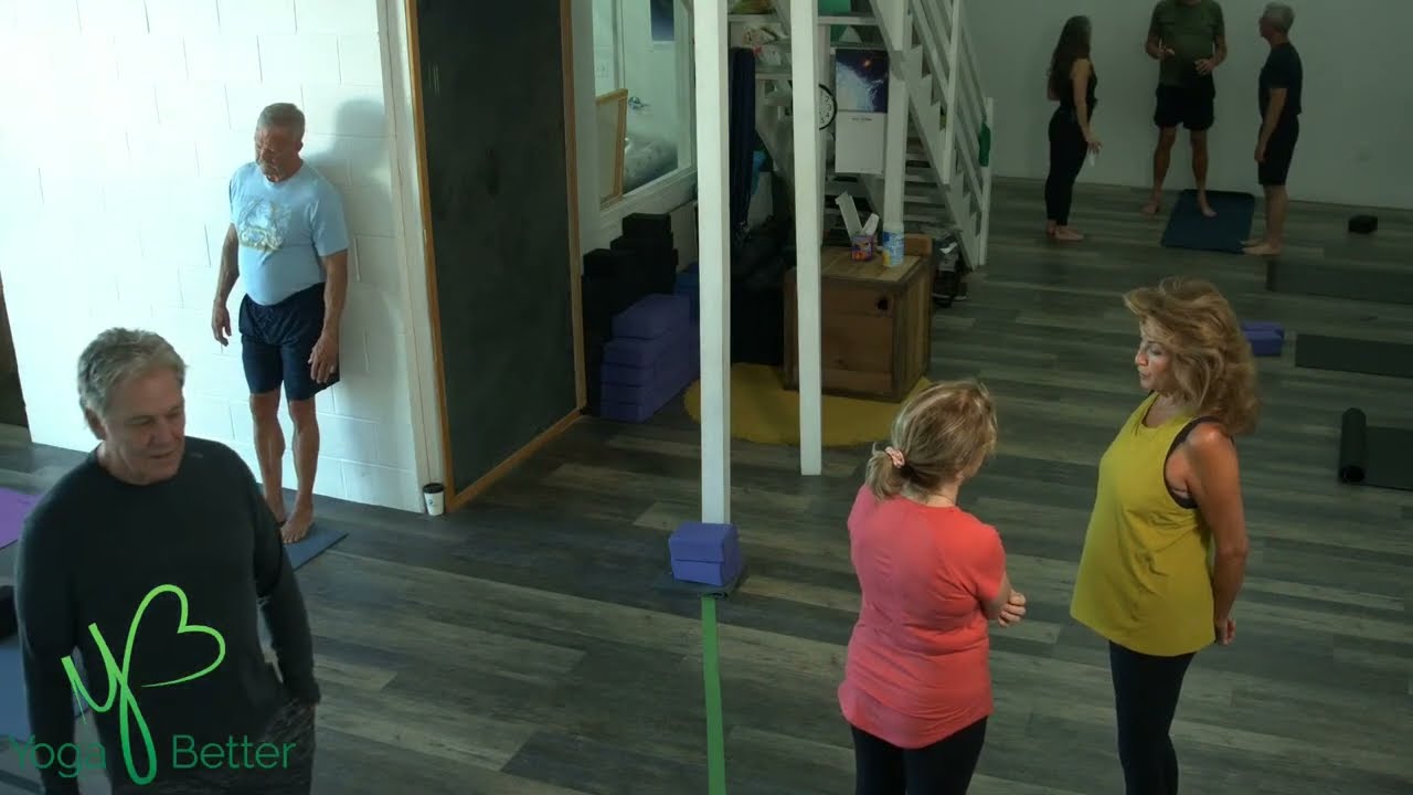 Level 1 - 9am w/ ANDRIA 9.9.24 YOGA BETTER ON LINE! (class starts @ 00:10:22; ends @ 01:09:00)