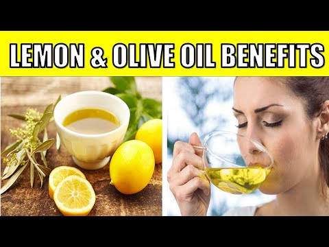 7 Benefits Of Drinking Lemon And Olive Oil On Empty Stomach