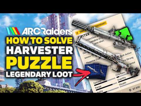 ARC Raiders How To Get Legendary Guns & Blueprints - Harvester Puzzle Tips & Tricks