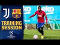 ? Shooting MASTERCLASS as UCL prep gets underway!