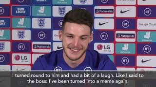 England's Declan Rice - 'I'm a meme again' - on social media fame | World Cup Qualifiers |Harry Kane