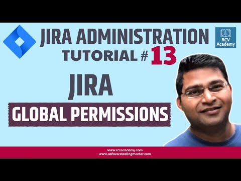 JIRA Administration Tutorial 13 JIRA Global Permissions