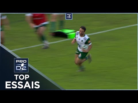 TOP Essais de la J30 – PRO D2 – Saison 2020-2021