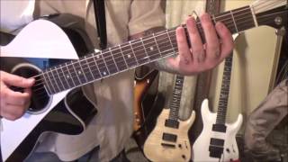 Great White - If I Ever Saw A Good Thing - CVT Guitar Lesson by Mike Gross