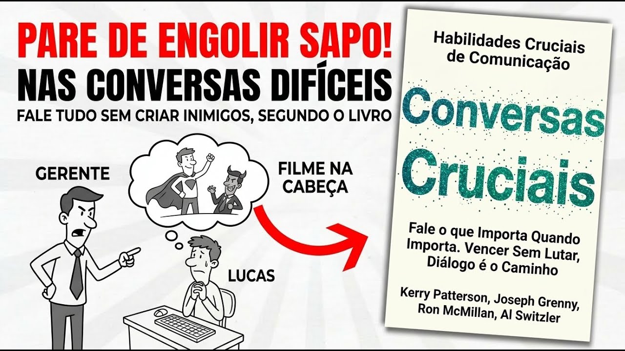 Conversas Cruciais — O Que Dizer Quando Mais Importa (Patterson)
