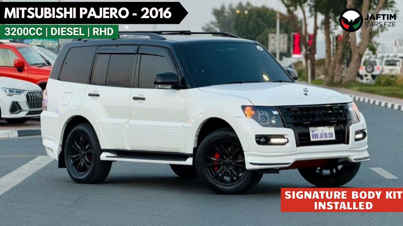 Mitsubishi Pajero 2016 | SIGNATURE BODY KIT | RHD | 3.2L DIESEL ENGINE | AUTOMATIC TRANSMISSION | ELECTRIC SEAT | REAR video