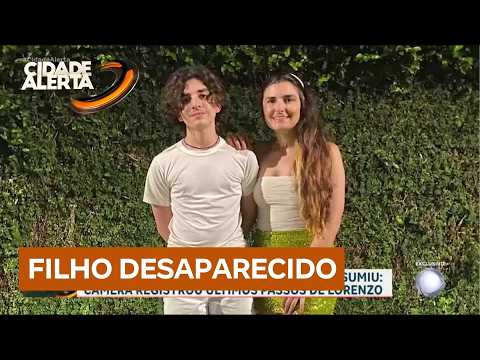 Mãe faz apelo desesperado após desaparecimento do filho de 14 anos em SP