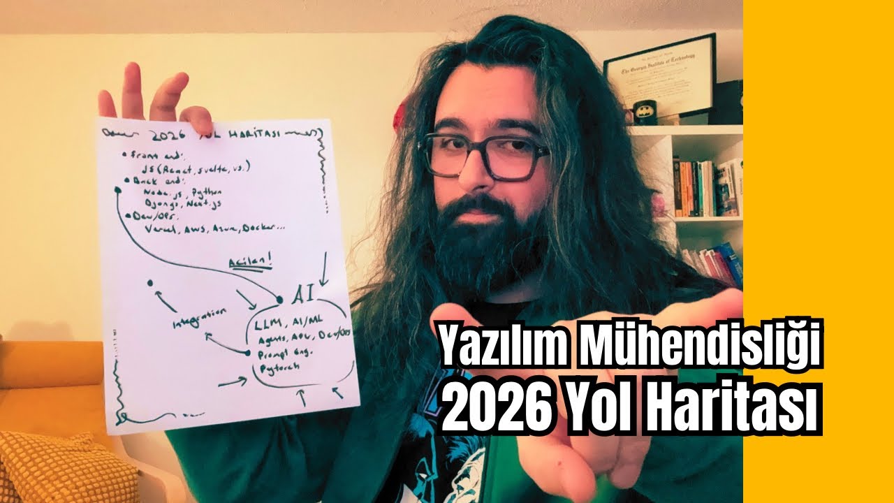 2026 Yazılım Mühendisliği Yol Haritası - Acilen Yapay Zeka Ogreniyoruz