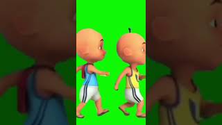 Download lagu Upin ipin green screen berjalan mp3