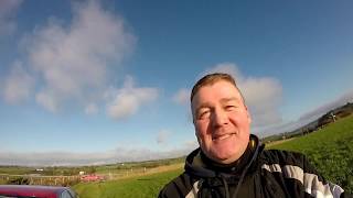 preview picture of video 'Eddie paramotoring new record highest height 4000 feet Newtownstewart 3 January 2015'