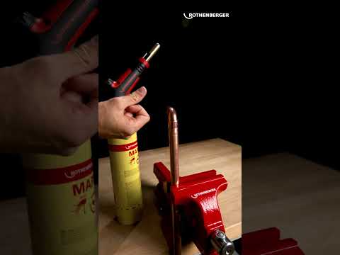 The magic of soft soldering with the #rothenberger SUPERFIRE 4