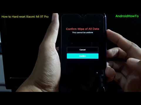 How to Hard reset Xiaomi Mi 9T Pro
