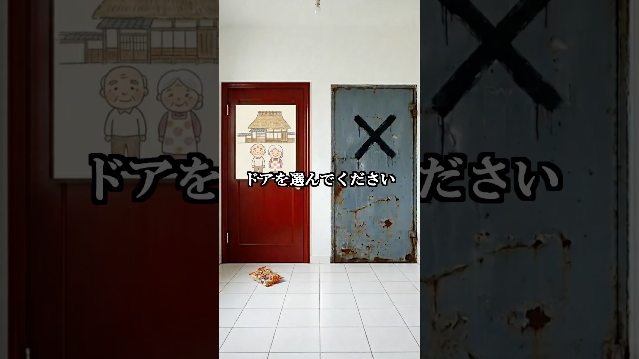 深層心理でドアを選んでください Pick a door!