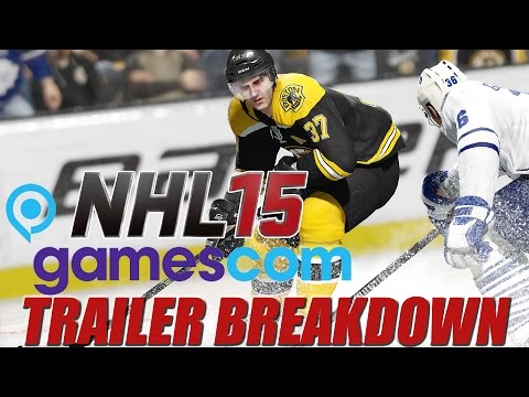 NHL 15 OFFICIAL GAMEPLAY TRAILER BREAKDOWN (Gamescom Trailer + Demo Information)