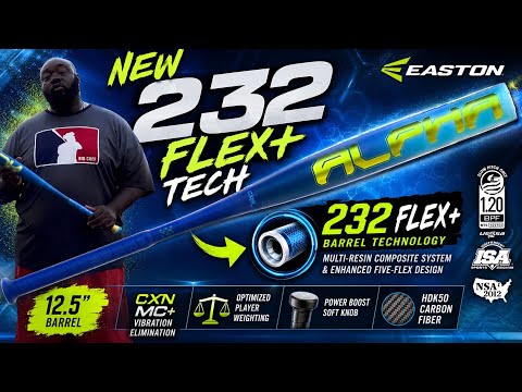 Easton’s NEW ALPHA USSSA 232 FLEX+ Barrel Tech Explained \u0026 Reviewed