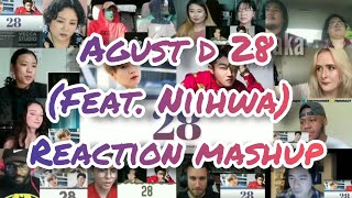 Download lagu Agust D (feat. NiiHWA) '28' || Reaction Mashup mp3