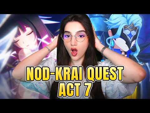 DOTTORE IS INSUFFERABLE.. | Nod Krai Archon Quest Act 7 Luna (6.3) Reaction!