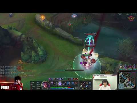 [Game Full] Faker possessed by Irellia?! Really played well this game from survival to skill combo