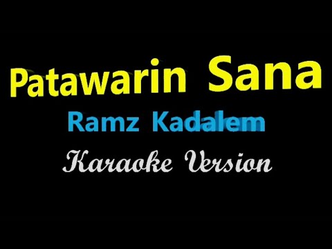 "𝙋𝘼𝙏𝘼𝙒𝘼𝙍𝙄𝙉 𝙎𝘼𝙉𝘼" - Ramz Kadalem KARAOKE (HD) With Lyrics | New Original Song