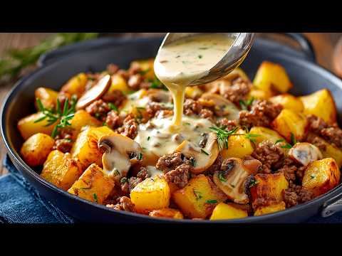 This is a delicious French dinner dish made with simple ingredients! The family will love it!